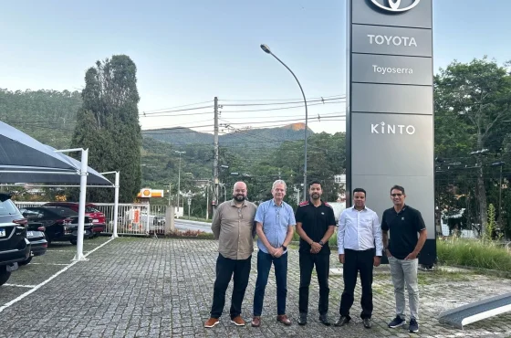 A Toyoserra recebeu a visita de importantes executivos da Toyota do Brasil A Toyoserra recebeu a visita de importantes executivos da Toyota do Brasil